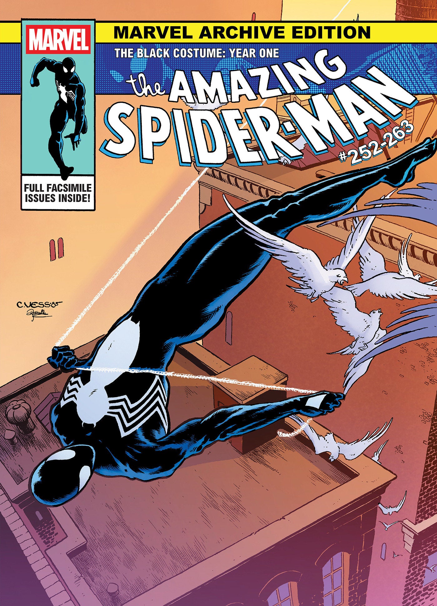 Marvel Archive Edition: Amazing Spider-Man - The Black Costume: Year One Gallery Edition Charles Vess Hidden Gem Cover [Direct Market Only]