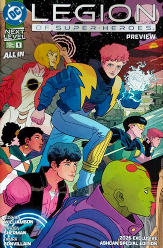 Legion of Super-Heroes San Diego Comic Con 2026 Exclusive Ashcan Special Edition