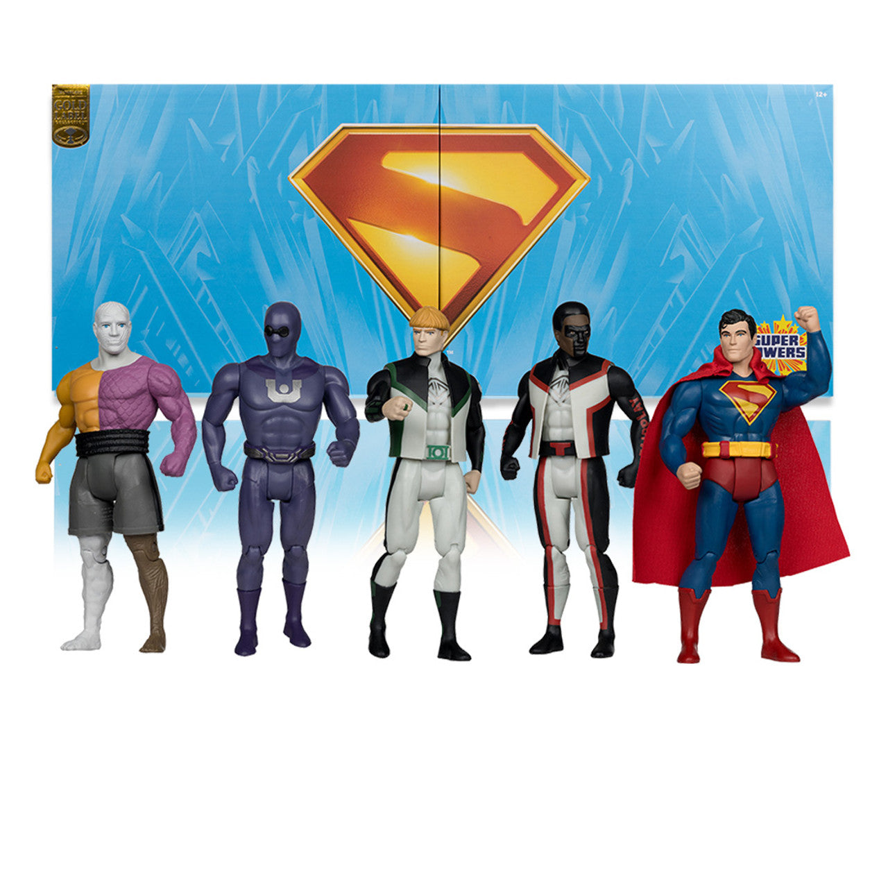 Superman Movie (DC Super Powers) 5-Pack Bundle Gold Label