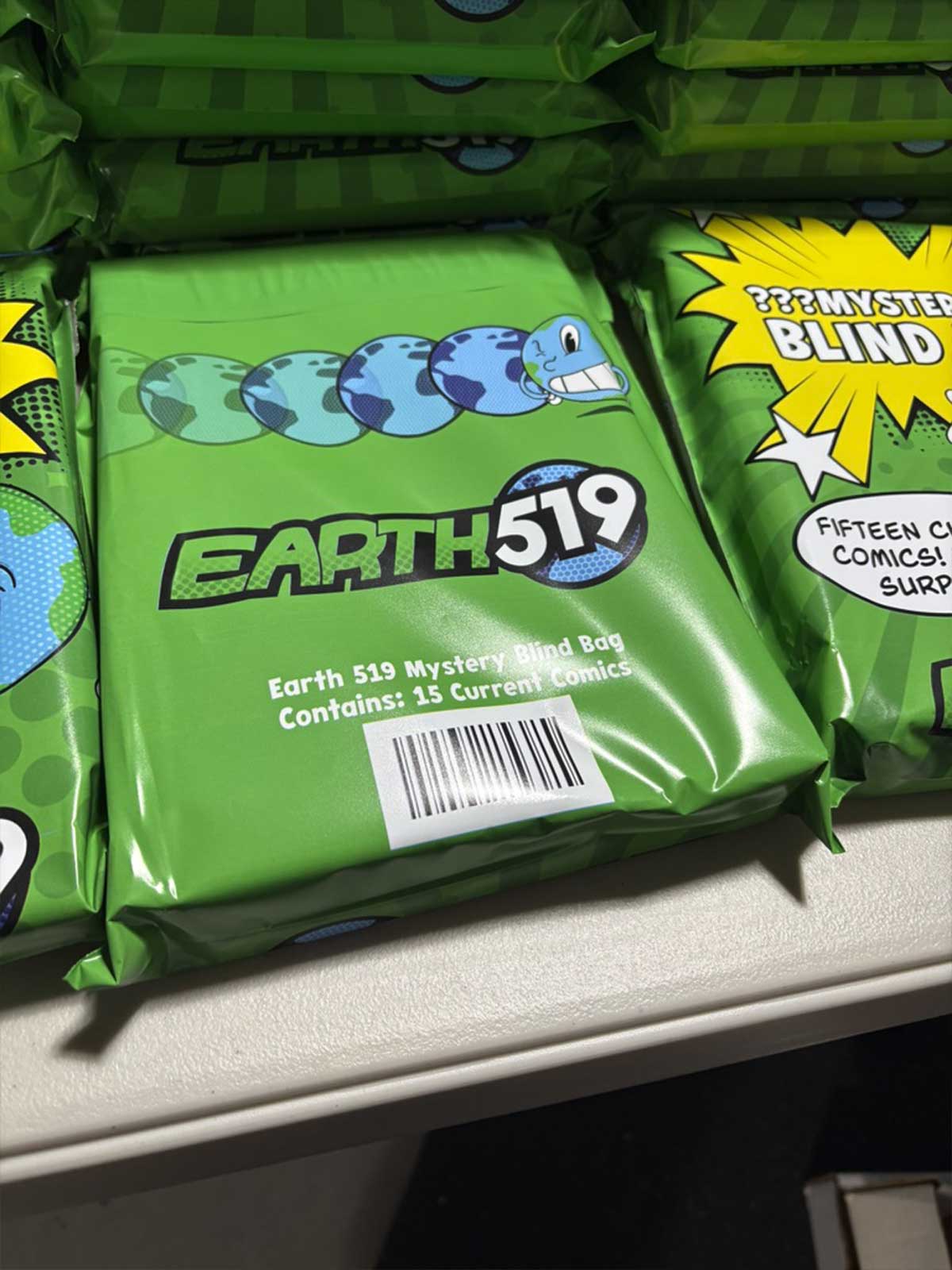 Earth 519 Mystery Comic Blind Bag – 15 Current Comics with Rare Variants, First Issues & Surprises!